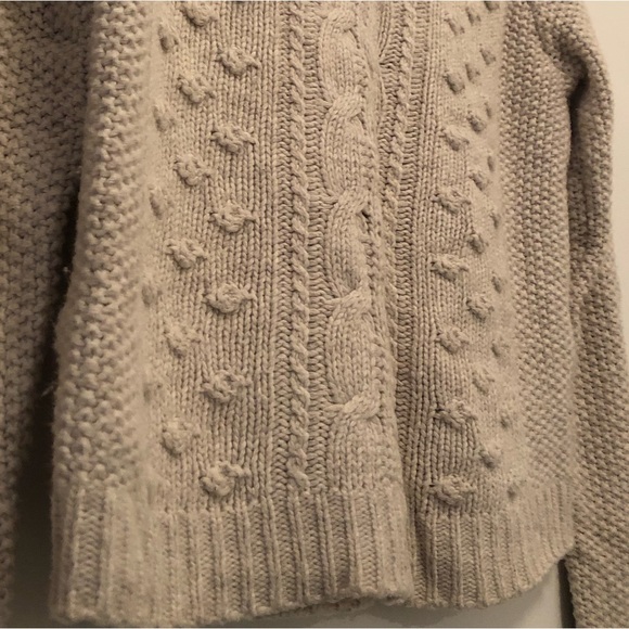 Beige cable knit sweater from ZaraKnit 🍃 - Picture 5 of 5